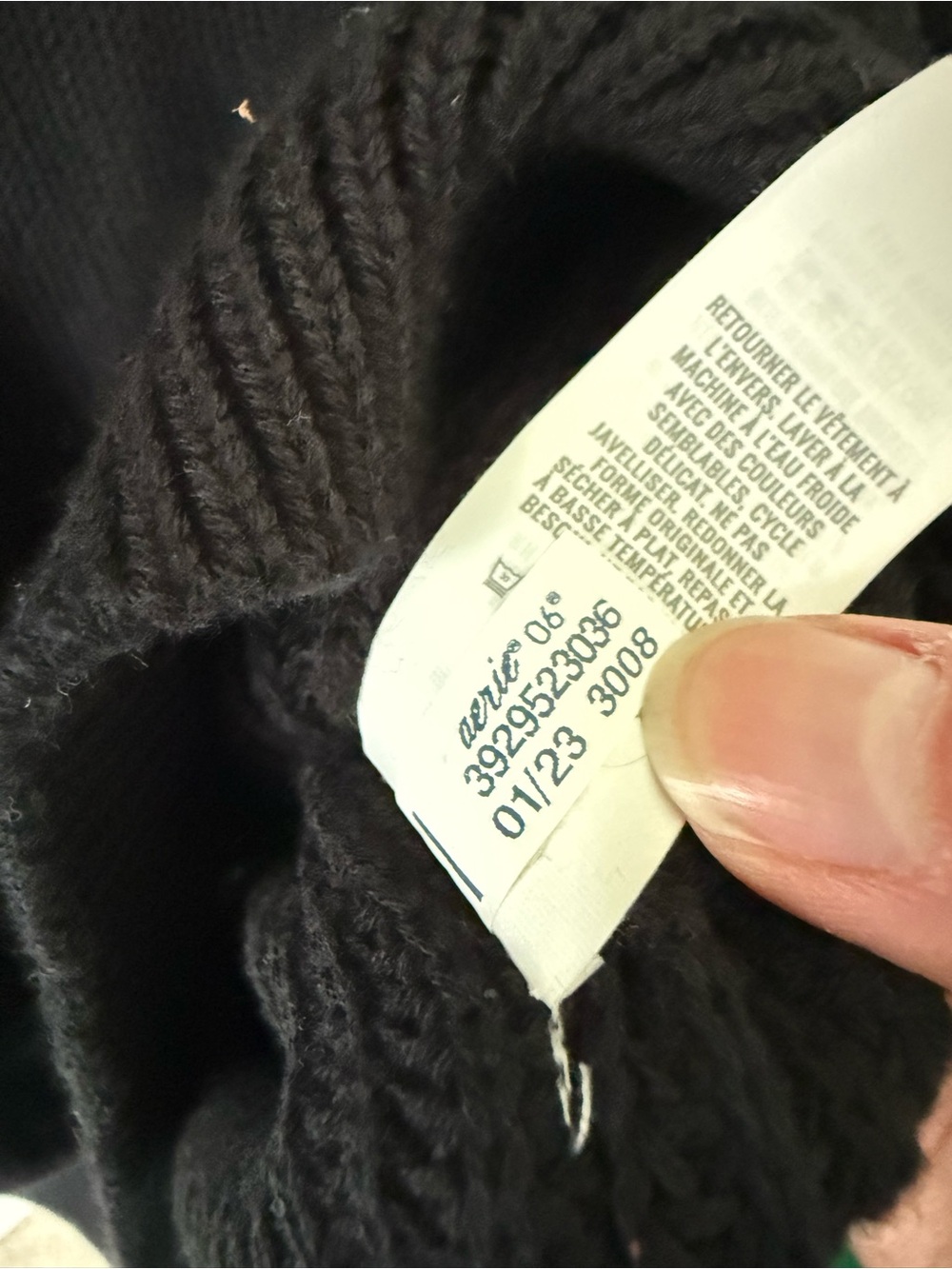 Aerie Crewneck Knit Oversized Sweater NWT - Picture 5 of 5